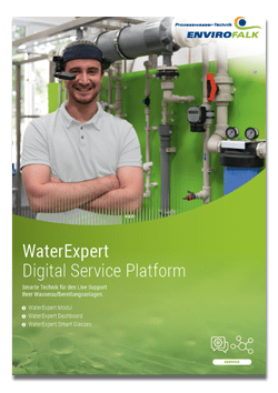 Titelseite WaterExpert Digital Service Platform