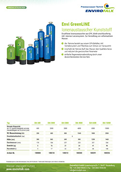 Information Envi GreenLINE Ionenaustauscher Kunststoff