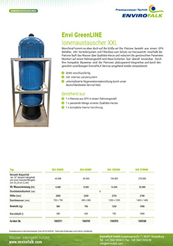 Information Envi GreenLINE Ionenaustauscher XXL