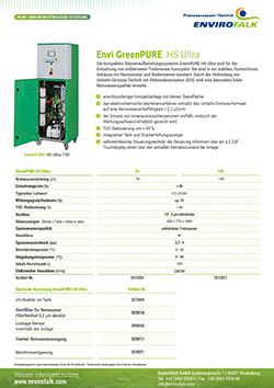 Information Envi GreenPURE HS Ultra