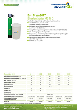 Information Envi GreenSOFT Einzelenthärter MC-N C