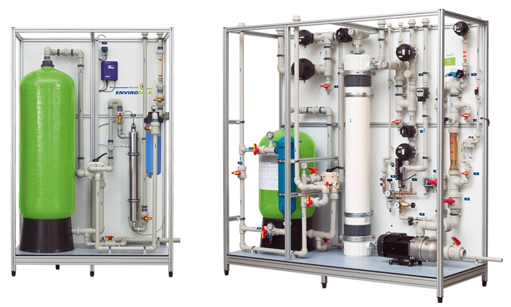 zwei Anlagen zur Kühlwasseraufbereitung